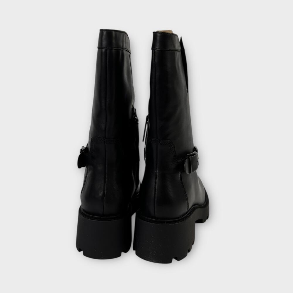 Franco Sarto Elle Lug Boot in Black Size 9.5 NEW - Picture 6 of 12